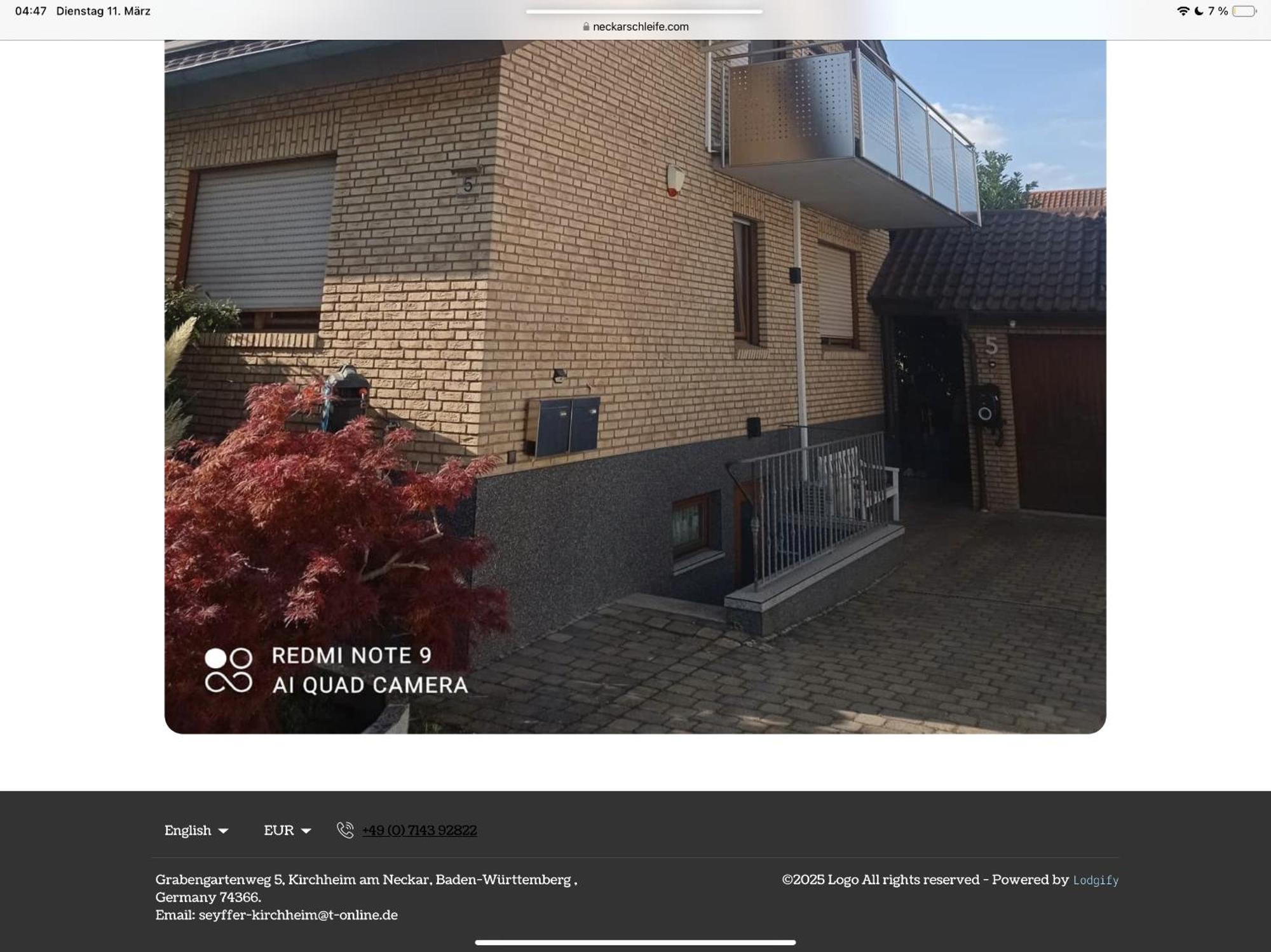 Moderne Ferienwohnung Neckarschleife Mit Klimaanlage Kirchheim am Neckar Ngoại thất bức ảnh